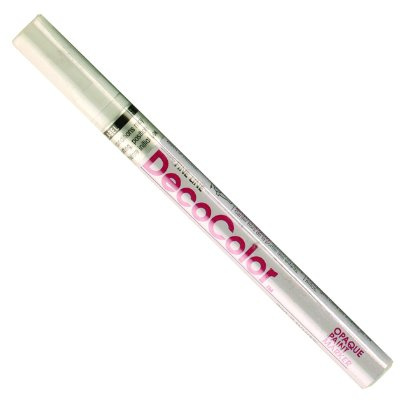 Uchida 200-C-0 Marvy Deco Color Fine Point Paint Marker, White