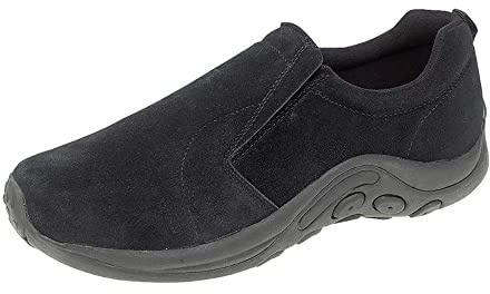 PDQ RYNO Unisex Twin Gusset Jungle Casual Suede Trainers Black