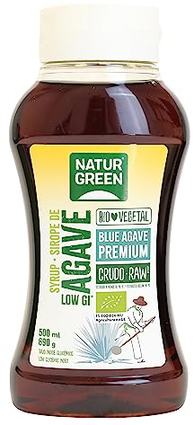 Sirope de agave crudo Bio 500ml/690g Naturgreen