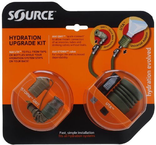Source Tactical Gear Universal-Schlauchadapter und Storm-Ventil-Upgrade-Kit (Coyote)