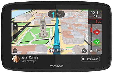 TomTom GO 620 Navigatore GPS per Auto, Display da 6, Aggiornamenti Tramite Wi-Fi, Chiamate Hands-Free, Nero [Versione EU]
