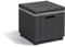 Allibert 218759 Kühlbox / Beistelltisch Ice Cube, Rattanoptik, Kunststoff, graphit