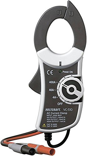 VOLTCRAFT VC-510 Stromzangenadapter Messbereich A/AC (Bereich): 0-400 A