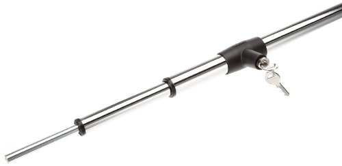 ABUS Teleskopstange Tele-Z 140 für Laibung, 1010-1400 mm, Chrom, 233319