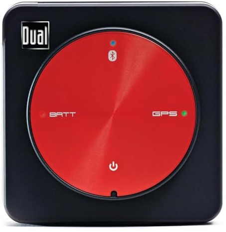 Dual Electronics XGPS150A Multipurpose Portable Universal Bluetooth GPS Receiver | Wide Area Augmentation System, Black