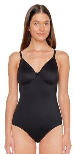 Susa Body ohne Bügel Topsy I Body Shapewear Damen stark formend I Mieder für Frauen I Softer Bodysuit mit Shaping Effekt I Formt Taille, Bauch und Po