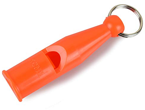 acme Field Trail Hundepfeife No. 212 | Original aus England | Ideal für die Hundeausbildung | Laut und weitreichend (orange)