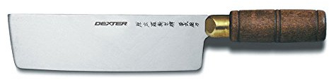 Dexter-Russell Dexter Russell S5197 Chinese Chef's Knife w/Walnut Handle, 7 x 2-in Blade