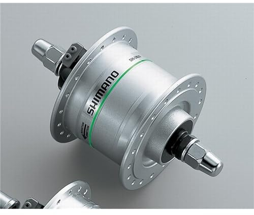 SHIMANO Art: Uni 201008 Nabendynamo, grau, 8 x 8 x 9 cm