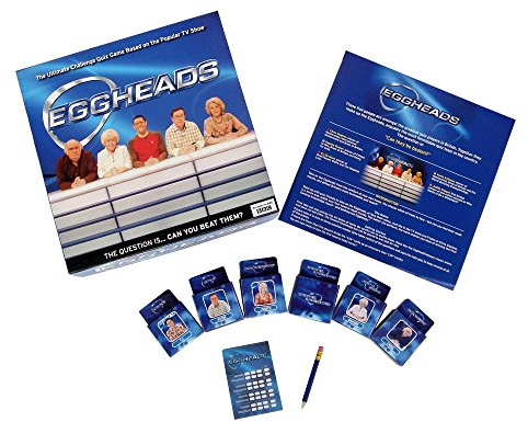 ToyCentre Eggheads Board Game - General Knowledge Trivia, 6+, 1 Player, Standard Packaging