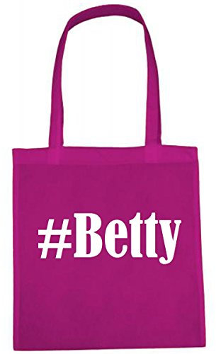 Reifen-Markt Tasche #Betty Größe 38x42 Farbe Pink Druck Weiss