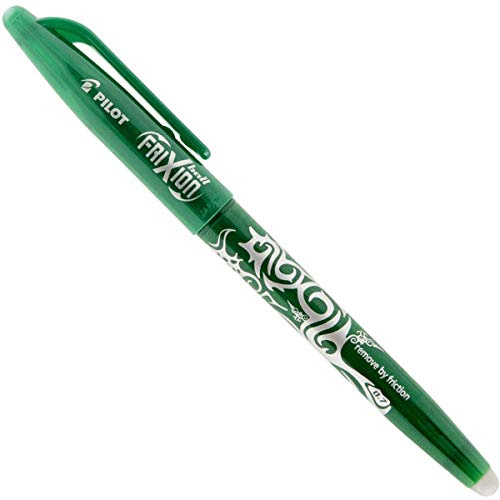 Pilot 31284PT Frixion Erasable Rollerball 0.7 mm Tip (Box of 12) - Green