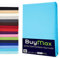 Buymax® Spannbettlaken 100x200cm Baumwolle 100% Spannbetttuch Bettlaken Jersey, Matratzenhöhe bis 25 cm, Farbe Türkis