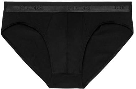 Hom Classic Mini Briefs, Braguita Hombre, Negro (Noir 0004), Medium