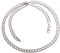 Silberketten Store DEIN SCHMUCK ONLINE Shop Panzerkette Breite 5mm |echt 925 Silber| hochglanzpolierte Silberkette mit Karabiner