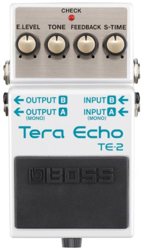 BOSS Te-2 Tera Echo Pedal with Multi-Dimensional Processing (Mdp)