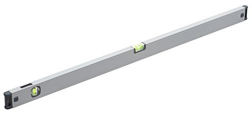 Meister 6170040 - Livella a bolla d'aria, 400 mm, 0,5 mm/m, con livella a specchio