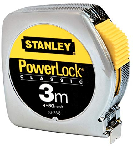 STANLEY 1-33-218 - Flexometro Powerlock Classic 3m x 12,7mm