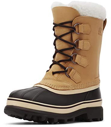 Sorel Caribou wasserdichte Schneestiefel für Damen, Beige (Buff), 36 EU