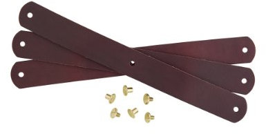 Weaver Leder abtrünnigen Sicherung (3er Pack), braun