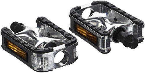 XLC City-/ Comfort-Pedal PD-C01, Silber, Schwarz, One Size