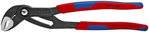 KNIPEX - Cobra Water Pump Pliers, Multi-Component (87 02 250),10 inches