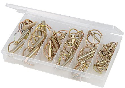 Fixman 249505 Klappsplinte-Sortiment 50-tlg, Yellow