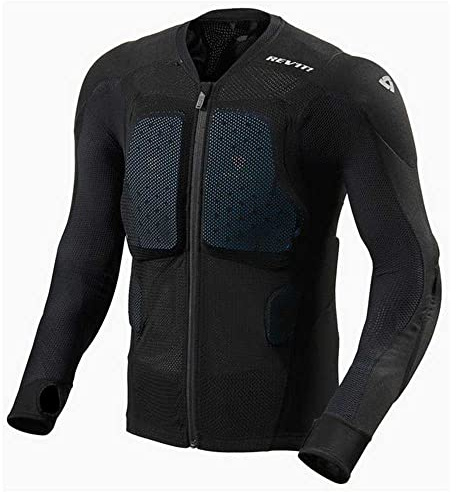 REV'IT! Revit Proteus Motocross Protektorenjacke, schwarz, 3XL