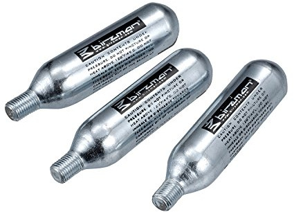 Birzman CO2-Ersatz-Patronen, Silber, BM09-ZC-CO2-3PCS
