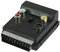 Valueline VLVP31903B cavo di interfaccia e adattatore SCART SCART/S-Video/3 x RCA Nero