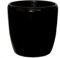 Keramik Blumentopf Venus 18/19 schwarz Ø 21cm Höhe 21cm