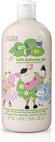 Baylis & Harding Funky Farm Bath and Shower Gel, 1l