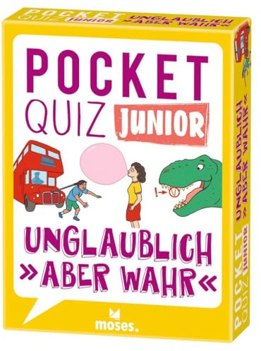 Pocket Quiz Junior Otroligt, men sant