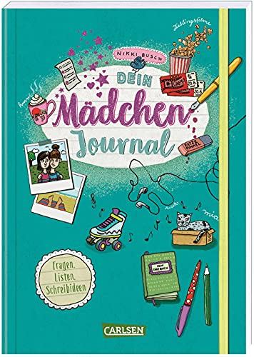 Dein Mädchen Journal: 291 kreative Fragen, Listen und Schreibideen | Modernes Tagebuch für Mädchen mit vielen Anregungen