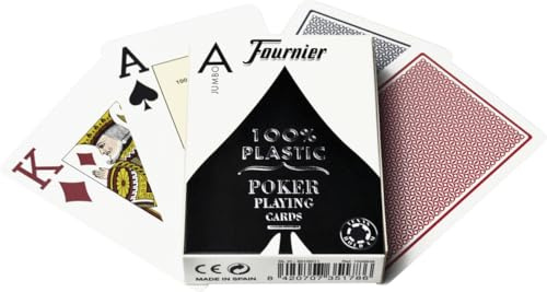 Hutter Trade Selection 351786 - Fournier 100% Plastik Kartenspiel No. 2800