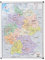 Bi-Office MAP0101102 Deutschlandkarte, laminiert oder magnetisch