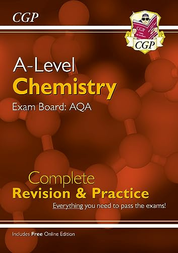 A-Level Chemistry: AQA Year 1 & 2 Complete Revision & Practice with Online Edition: for the 2026 and 2027 exams (CGP AQA A-Level Chemistry)