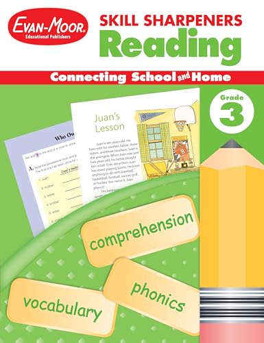 Skill Sharpeners: Reading, Grade 3 Workbook: Connecting School and Home