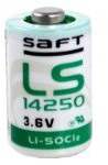 2 x Saft LS-14250 1/2 AA 3.6V Lithium Primary Batteries (non Rechargeable) by Saft