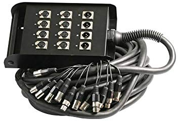 Pulse PLS00323 - Palcoscenico multicore a 12 vie, 8/4, 30 m