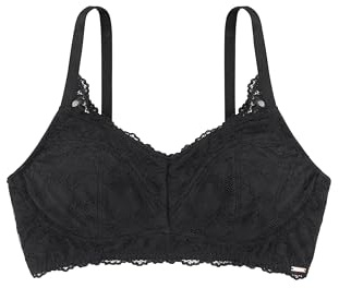 Dorina Women's Comfort T-Shirt Bra, Full Cup Lightly Padded Demi Underwired Bra, Rachel D1082A, White, 44B, White (White A00), 42D