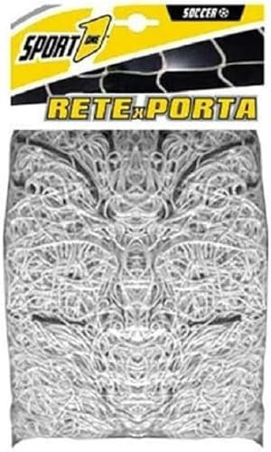 Sport One Compatibile con Deluxe,Transport,Basic, Rete di Ricambio Calcio Gioventù Unisex, Bianco, 180x122cm