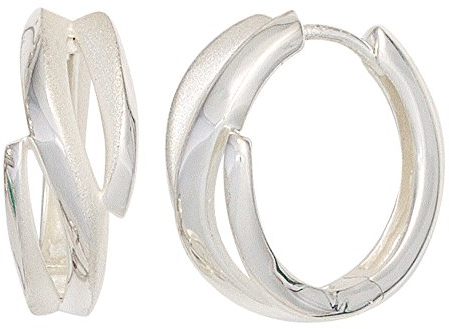 Jobo Damen-Creolen aus 925 Sterling Silber