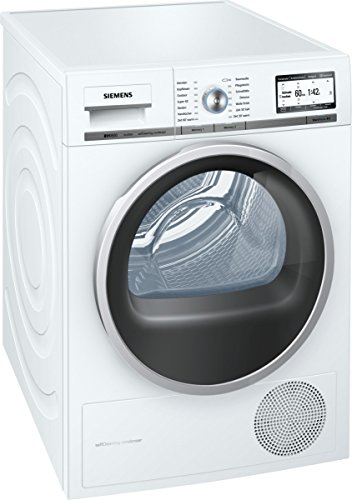 Siemens WT48Y7W3 Sèche-linge à pompe à chaleur / 8 kg/blanc/indicateur de charge résiduelle
