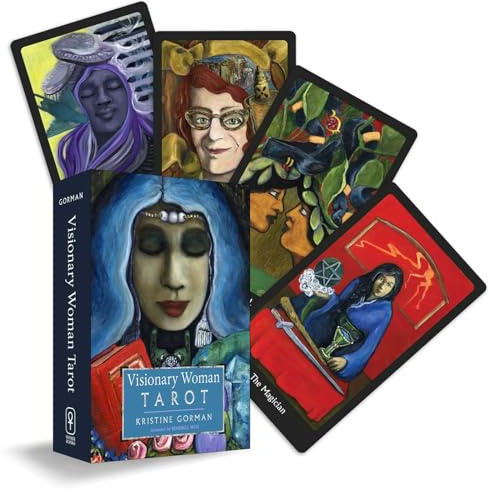 Visionary Woman Tarot: (78 Full-Color Cards and 160-Page Full-Color Guidebook)