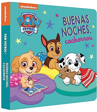 Paw Patrol | Patrulla Canina. Libro de cartón - Buenas noches, cachorros (Nickelodeon)