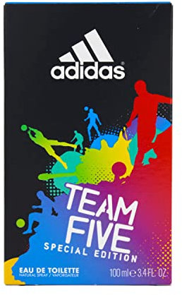 Team Five de Adidas Eau de Toilette Spray (Edition Limitee) 100ml
