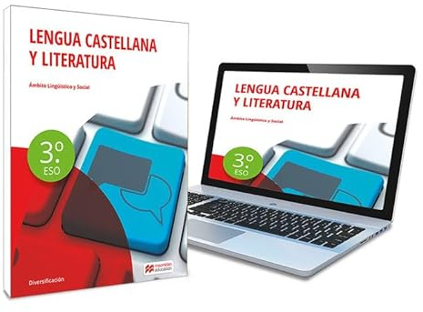 Lengua Castellana 3º - Libro de texto en formato físico de Diversificación Curricular 3º ESO (Cicl-PMAR) - 9788418356797