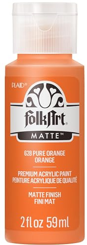 Folk Art Acrylic Paint in Assorted Colors (2 Ounce), 628 Pure Orange