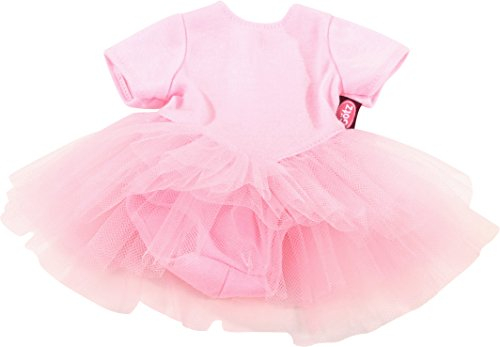 Götz 3402473 Puppenbekleidung Balletanzug Gr. XL - Dress für Ballerinas - rosanes Balletkleidchen für Stehpuppen mit einer Größe von 45 - 50 cm